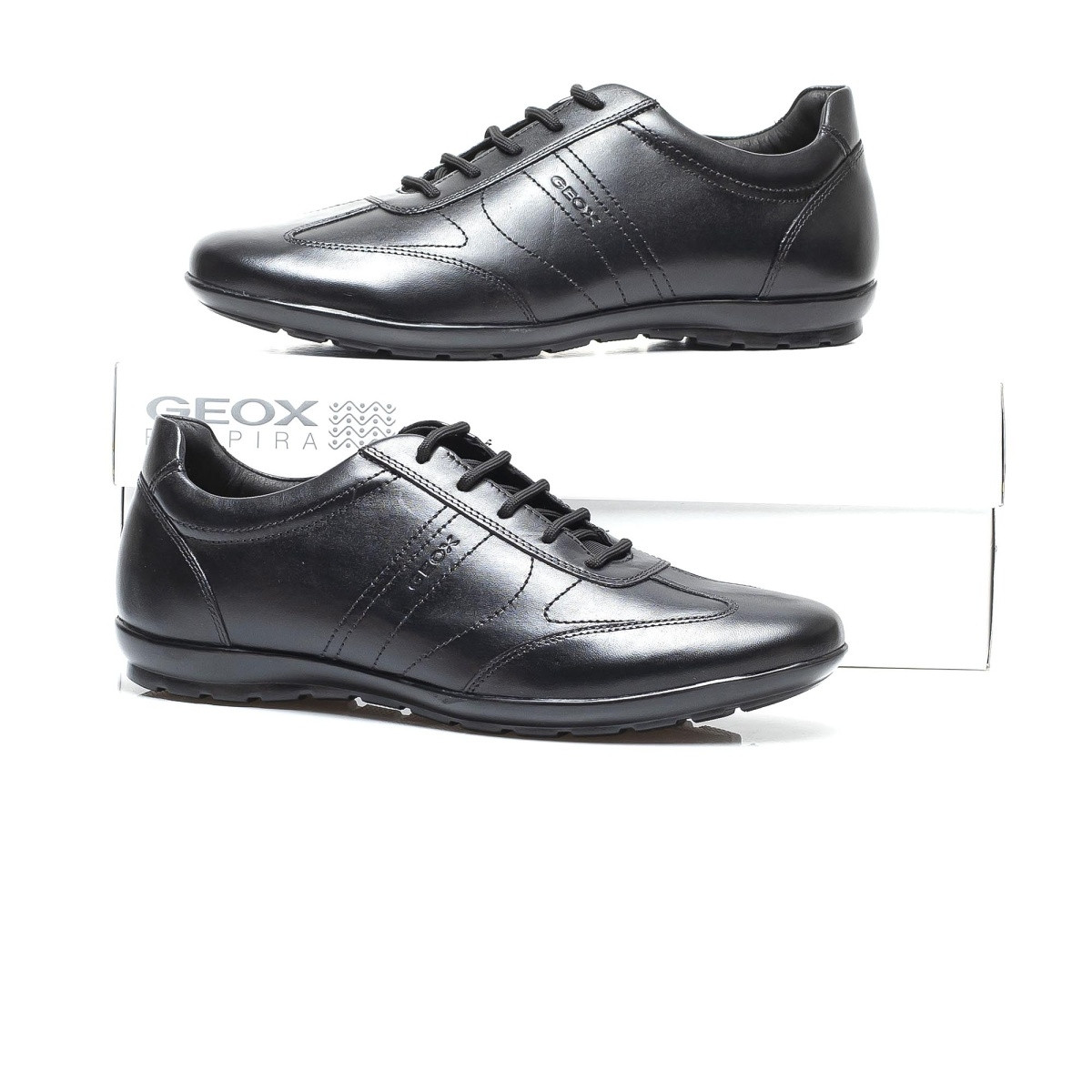 detail Pánské tenisky GEOX U74A5B-C9999 BLACK GEOX H/W 9