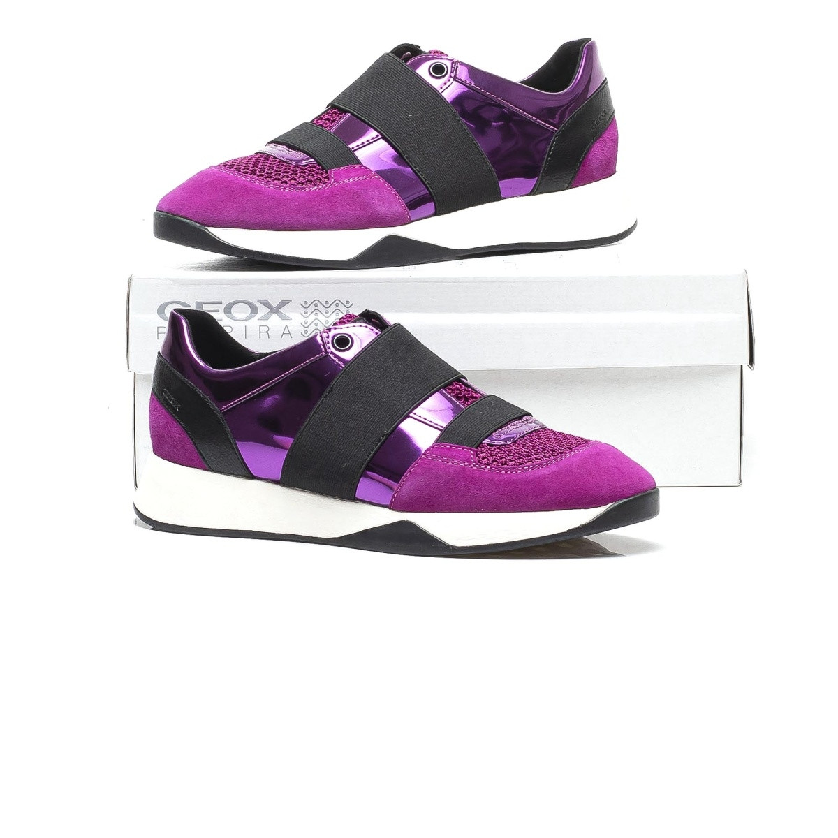 detail Dámské tenisky GEOX D94FRD-C8321 DK FUCHSIA GEOX H/W 9