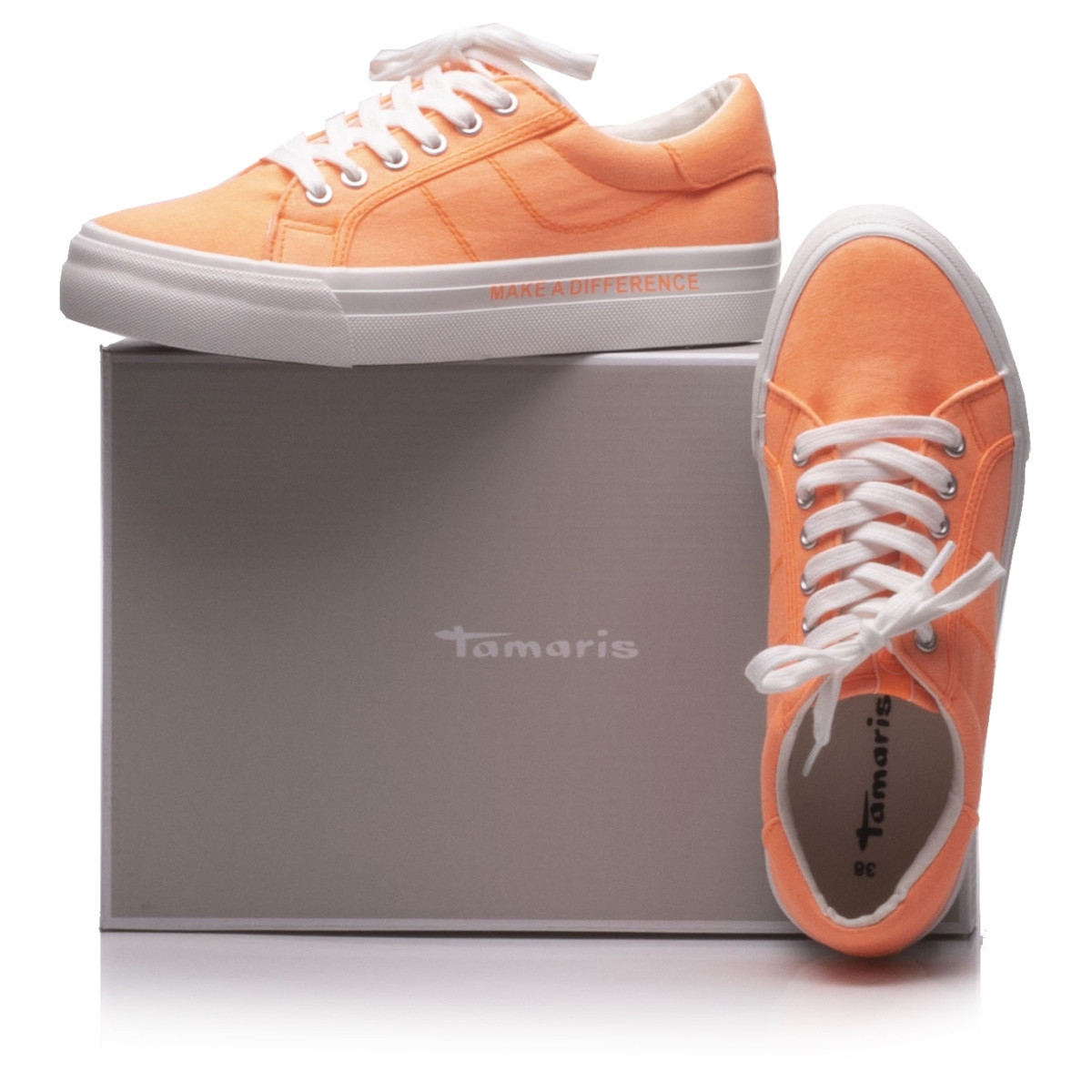 detail Dámské tenisky TAMARIS 1-1-23602-24 PEACH NEO/WORD 666 S0