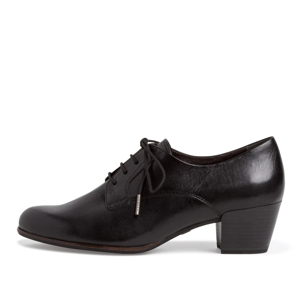 detail Dámské polobotky TAMARIS 1-1-23305-24 BLACK LEA.UNI 008 S0