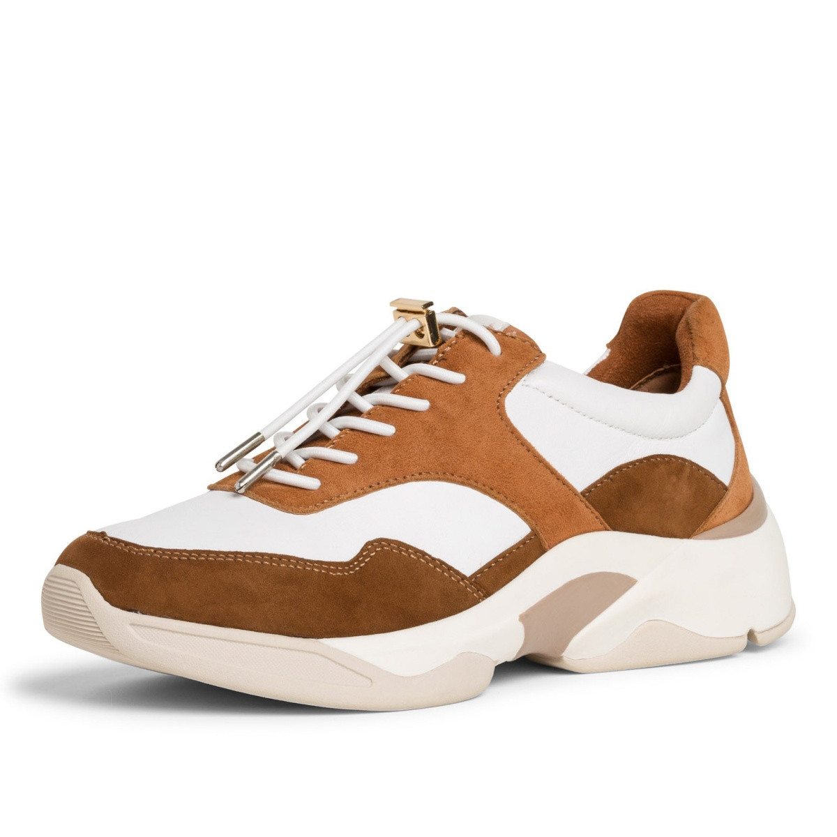 detail Dámské tenisky TAMARIS 1-1-23720-24 WHT/COGNAC COM 143 S0