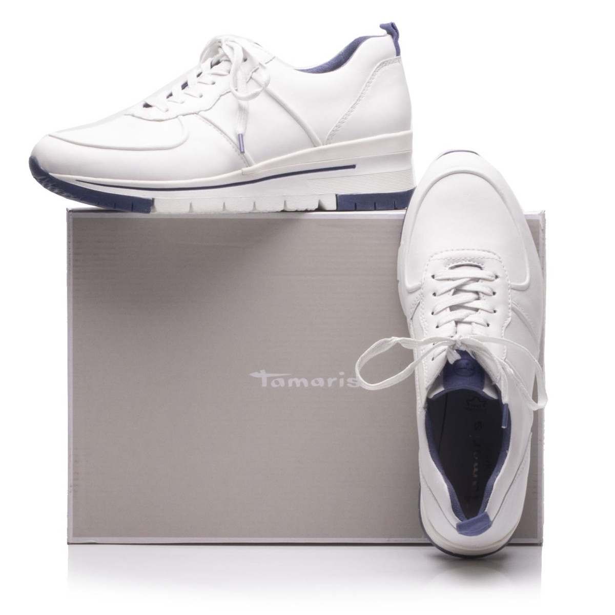 detail Dámské tenisky TAMARIS 1-1-23745-24 WHITE/ROYAL 126 S0