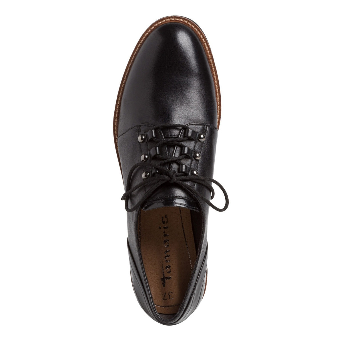 detail Dámské polobotky TAMARIS 1-1-23753-24 BLACK 001 S0