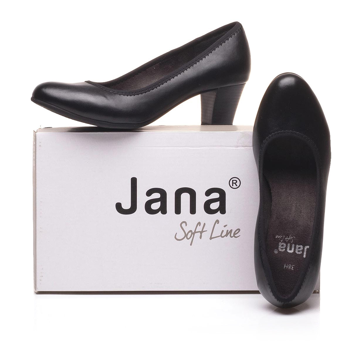 detail Dámské lodičky JANA 8-8-22463-24 BLACK 001 S0