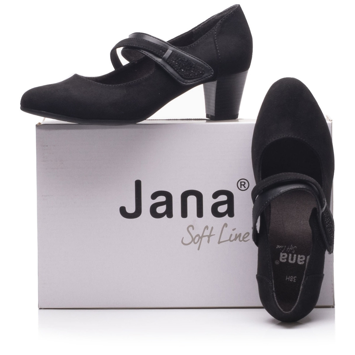 detail Dámské lodičky JANA 8-8-24464-24 BLACK 001 S0