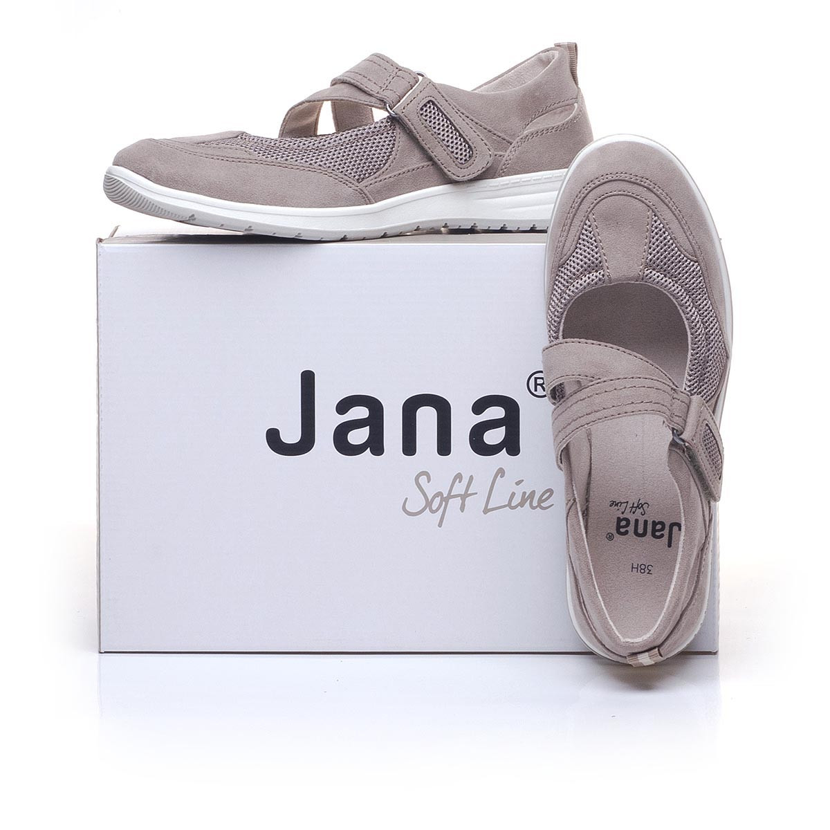 detail Dámské baleríny JANA 8-8-24663-24 TAUPE 341 S0