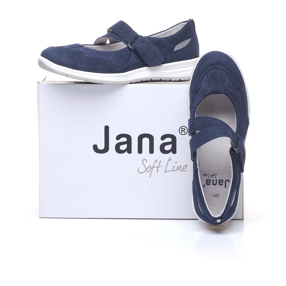 detail Dámské baleríny JANA 8-8-24663-24 NAVY 805 S0