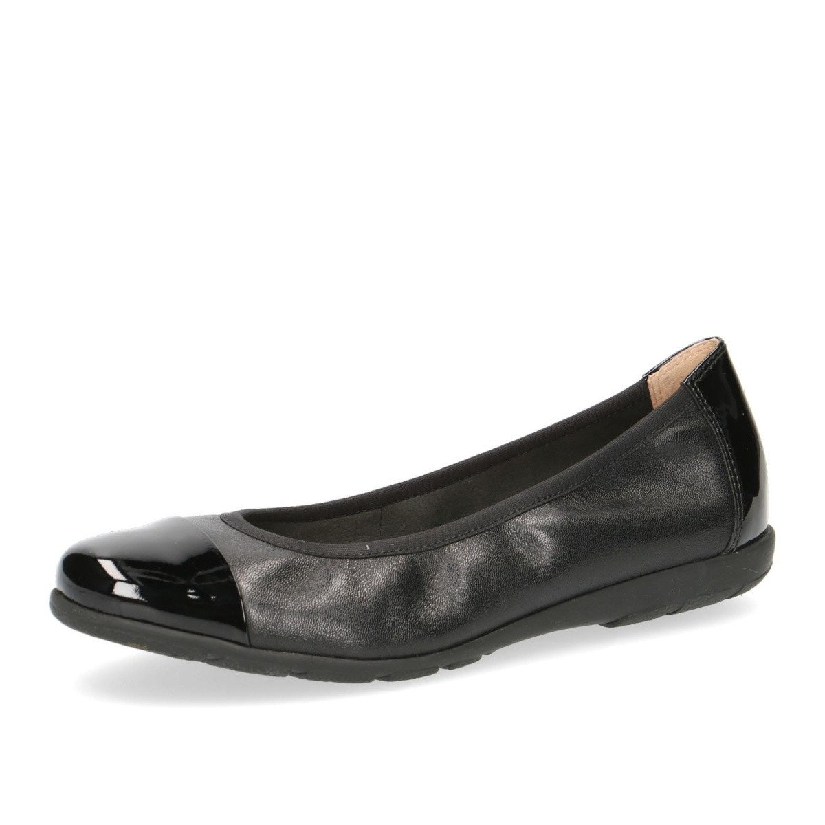 detail Dámské baleríny CAPRICE 9-9-22152-24 BLACK NAP/PAT. 033 S0
