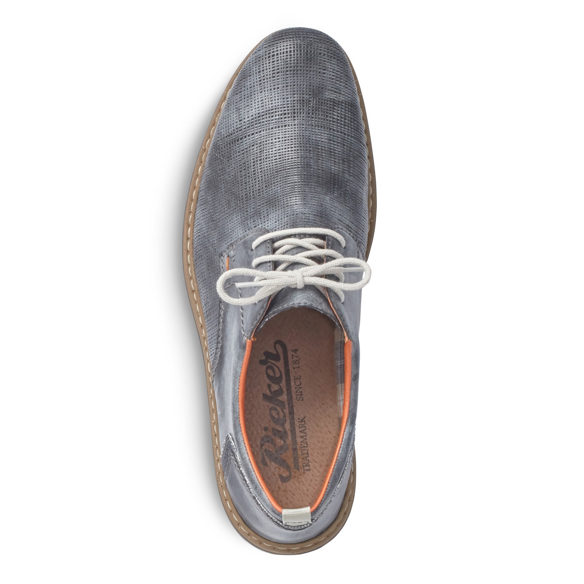 detail Pánske poltopánky RIEKER B1431-14 BLAU S0