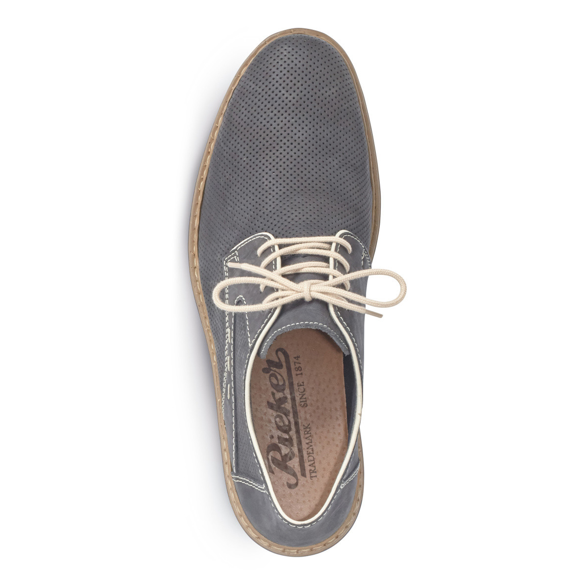 detail Pánské polobotky RIEKER B1435-14 BLAU S0