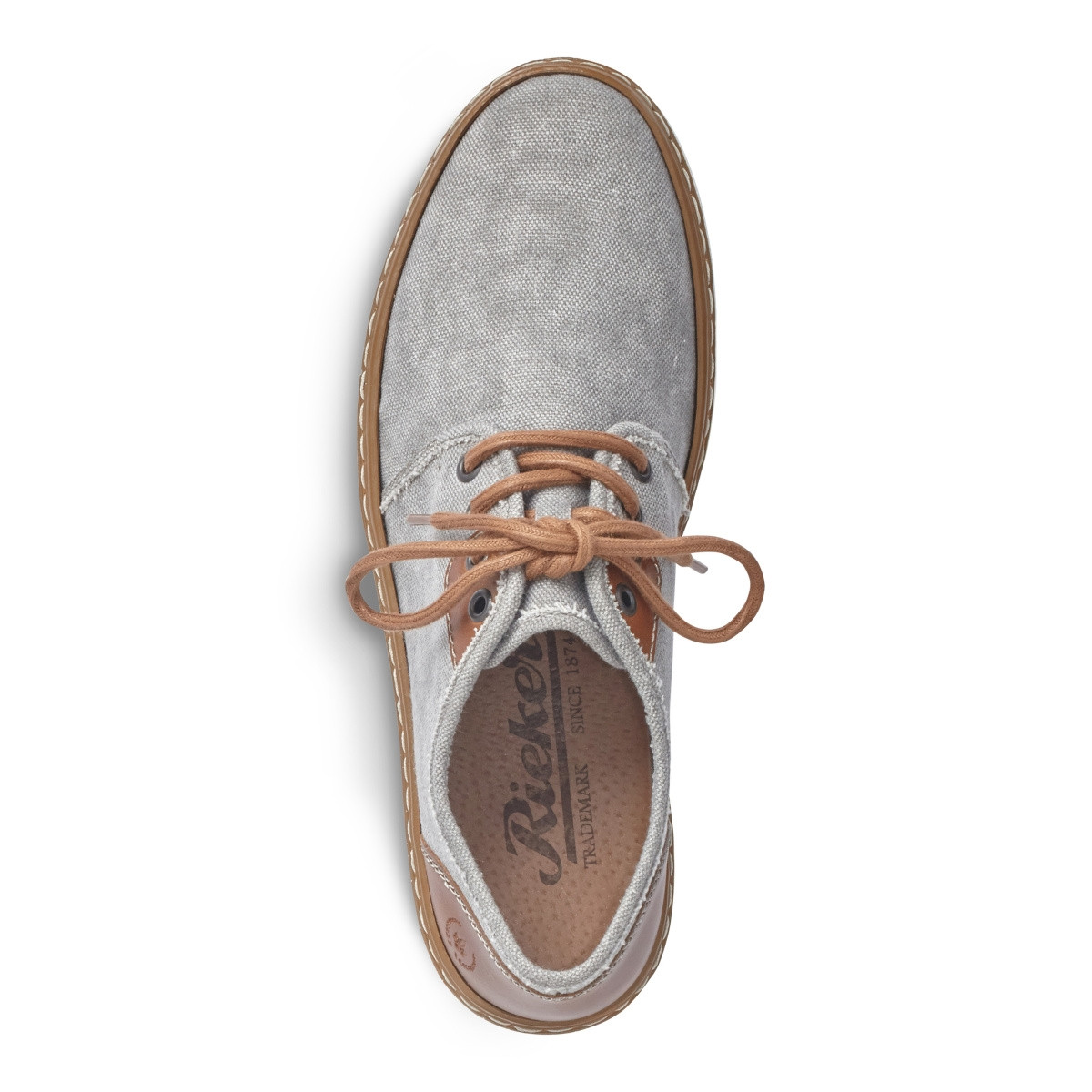 detail Pánské polobotky RIEKER B4932-41 šedá S1