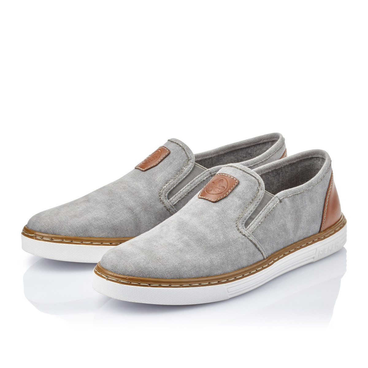 detail Pánské mokasíny RIEKER B4962-41 GRAU S0