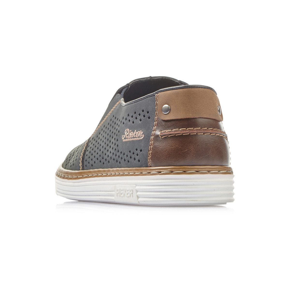 detail Pánské mokasíny RIEKER RIE-1018010-S1 modrá