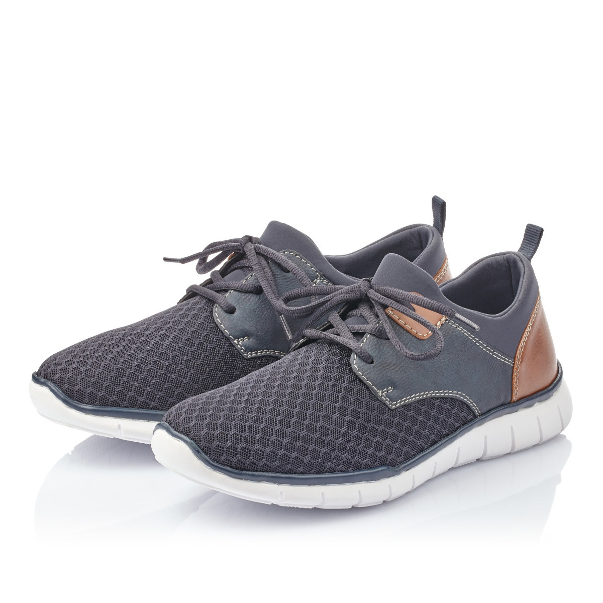 detail Pánské tenisky RIEKER B8751-14 BLAU KOMBI S0