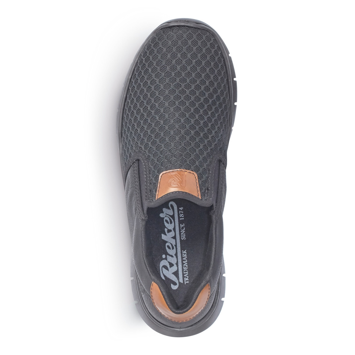 detail Pánské mokasíny RIEKER B8763-00 černá S1