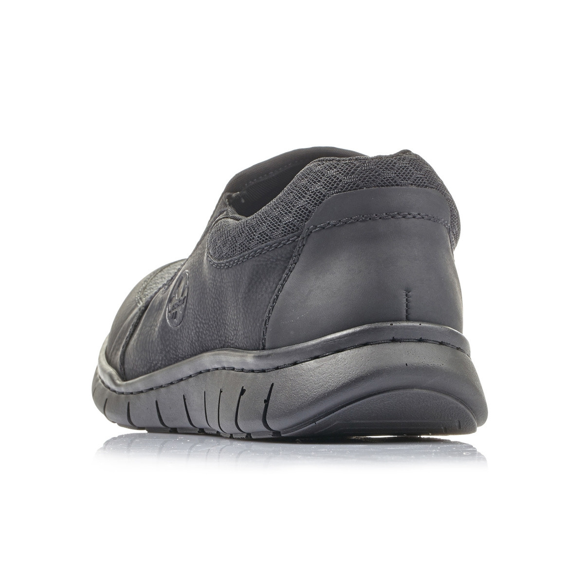 detail Pánské mokasíny RIEKER B8769-00 SCHWARZ S0