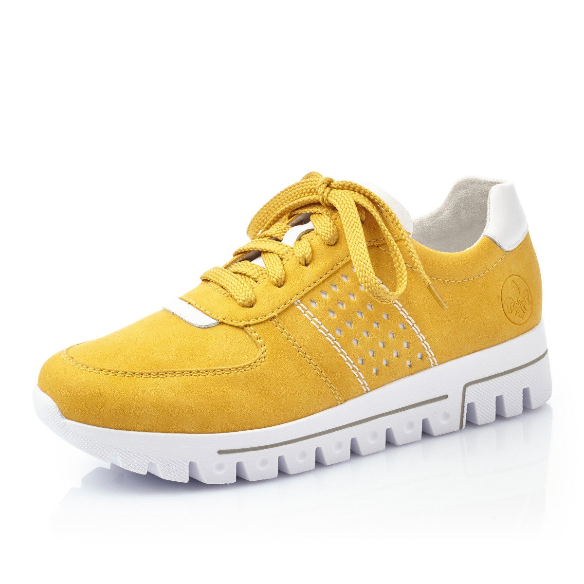 detail Dámské tenisky RIEKER L2820-68 žlutá S1