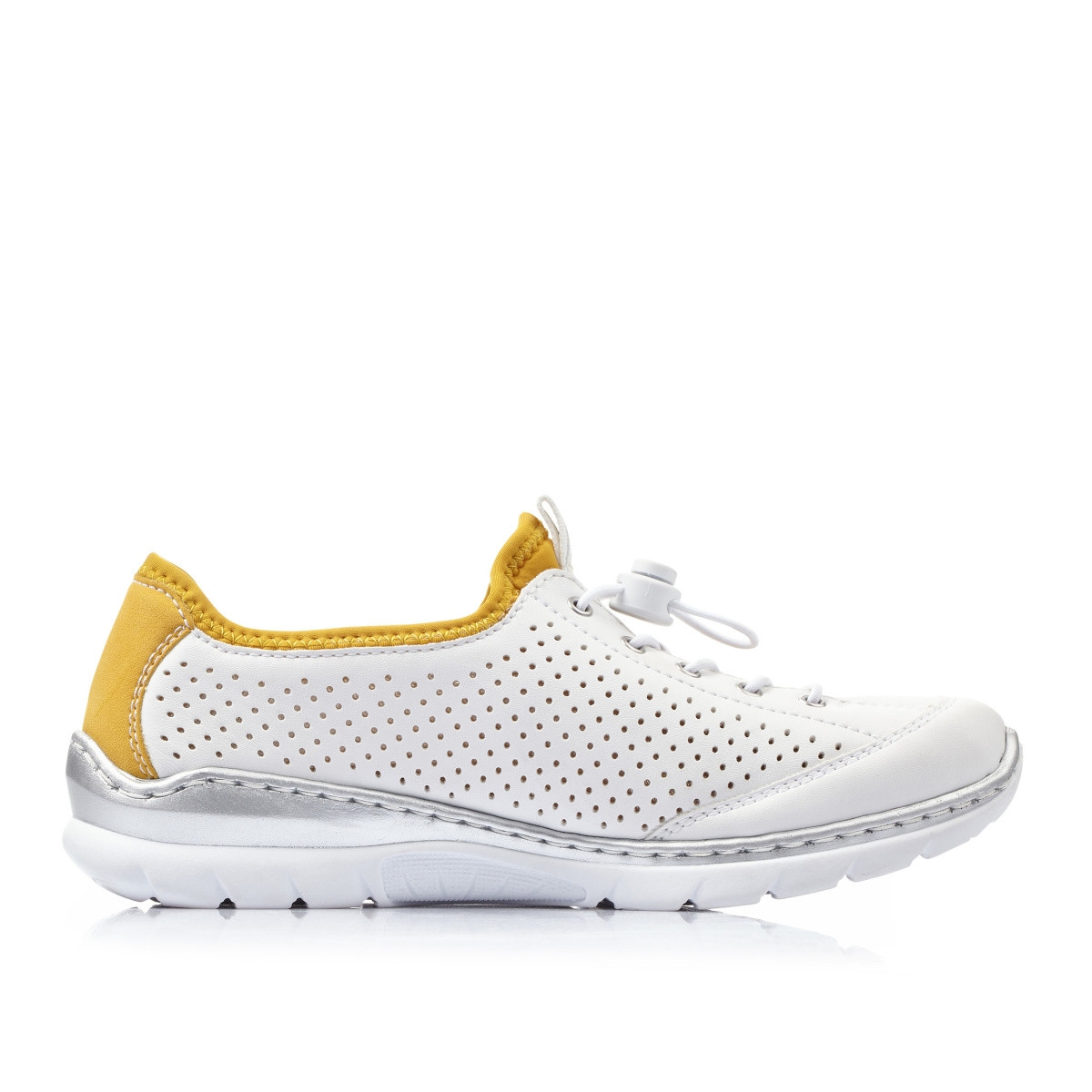 detail Dámske tenisky RIEKER L32R0-80 WEISS KOMBI S0