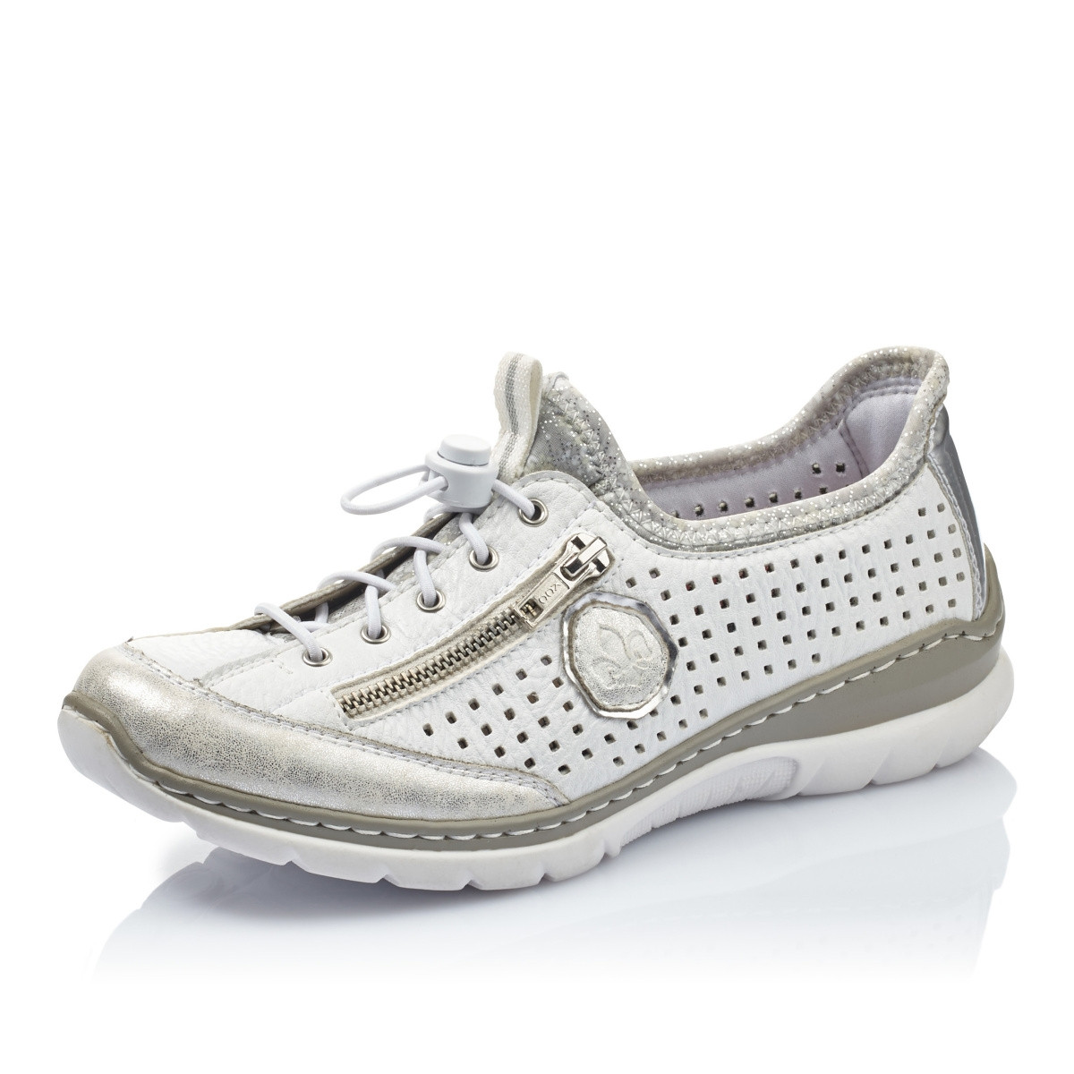 detail Dámské tenisky RIEKER RIE-1018071-S0 bílá