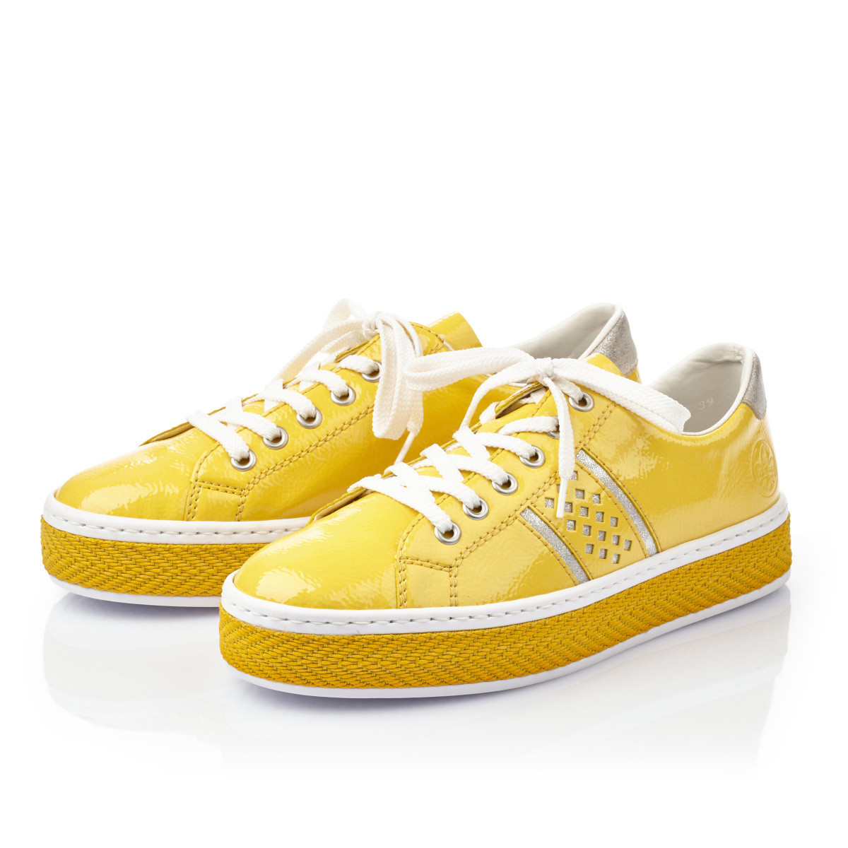 detail Dámské tenisky RIEKER L8914-68 GELB S0