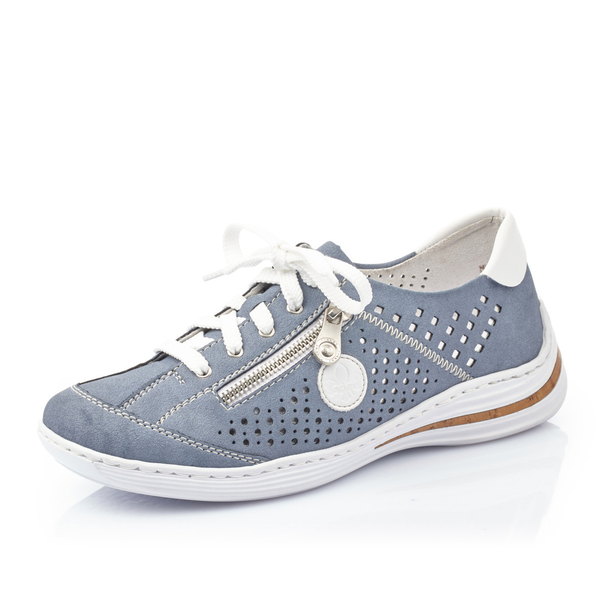 detail Dámské tenisky RIEKER M3547-14 BLAU S0