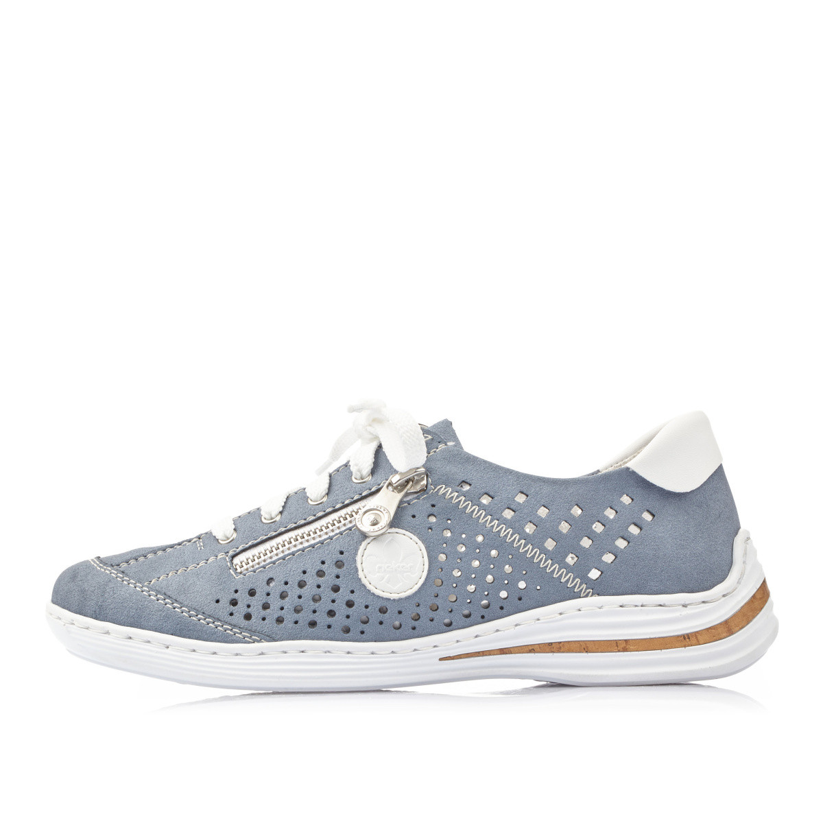 detail Dámské tenisky RIEKER M3547-14 BLAU S0