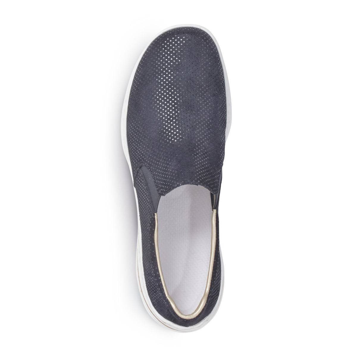 detail Dámské mokasíny RIEKER M3551-14 BLAU S0