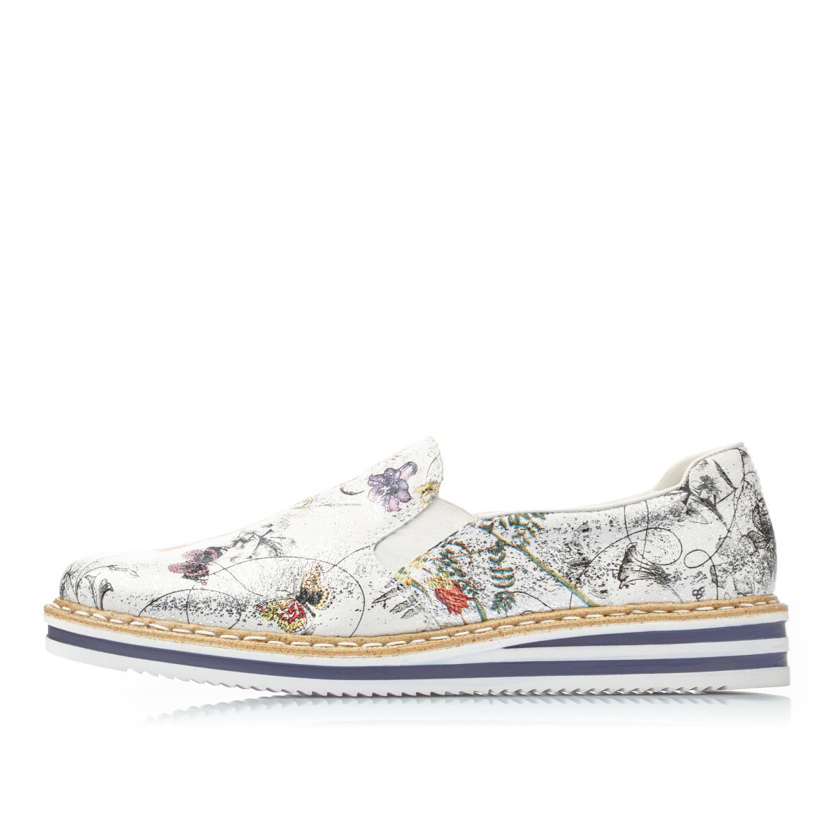 detail Dámske mokasíny RIEKER N0260-91 MULTI S0