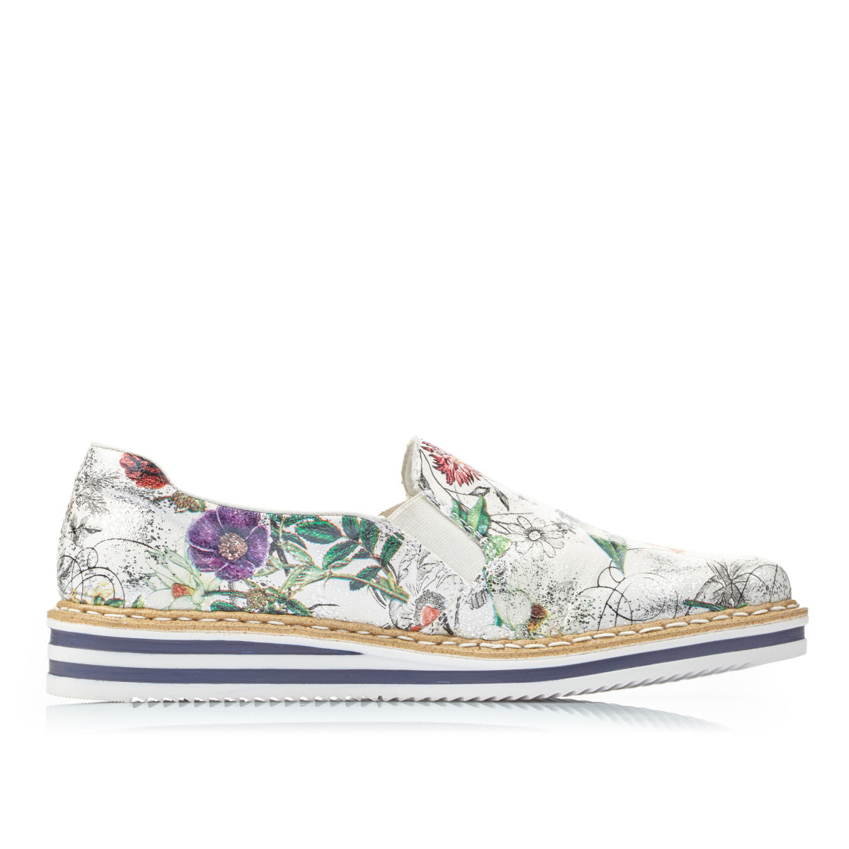 detail Dámske mokasíny RIEKER N0260-91 MULTI S0