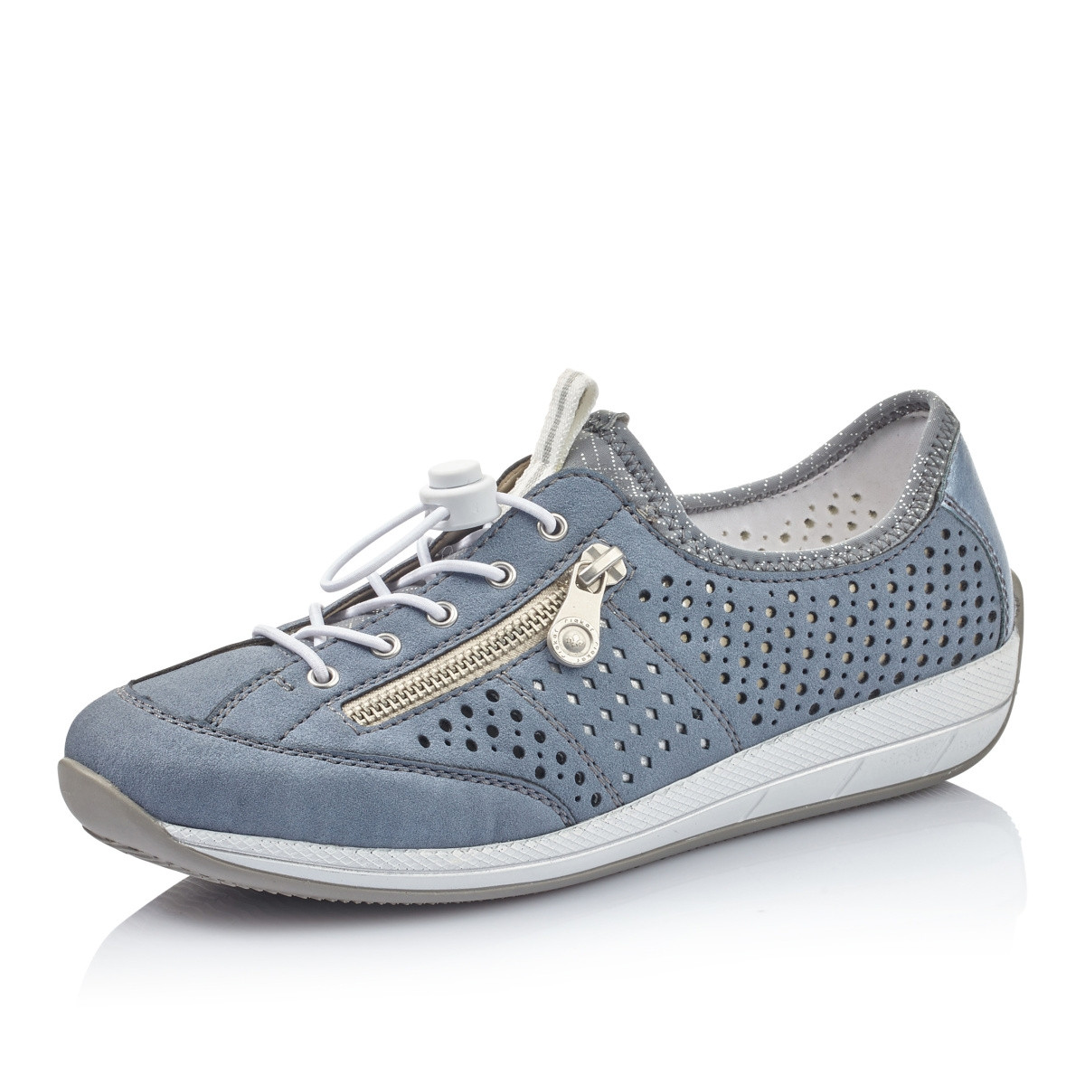 detail Dámské tenisky RIEKER N1165-14 BLAU S0