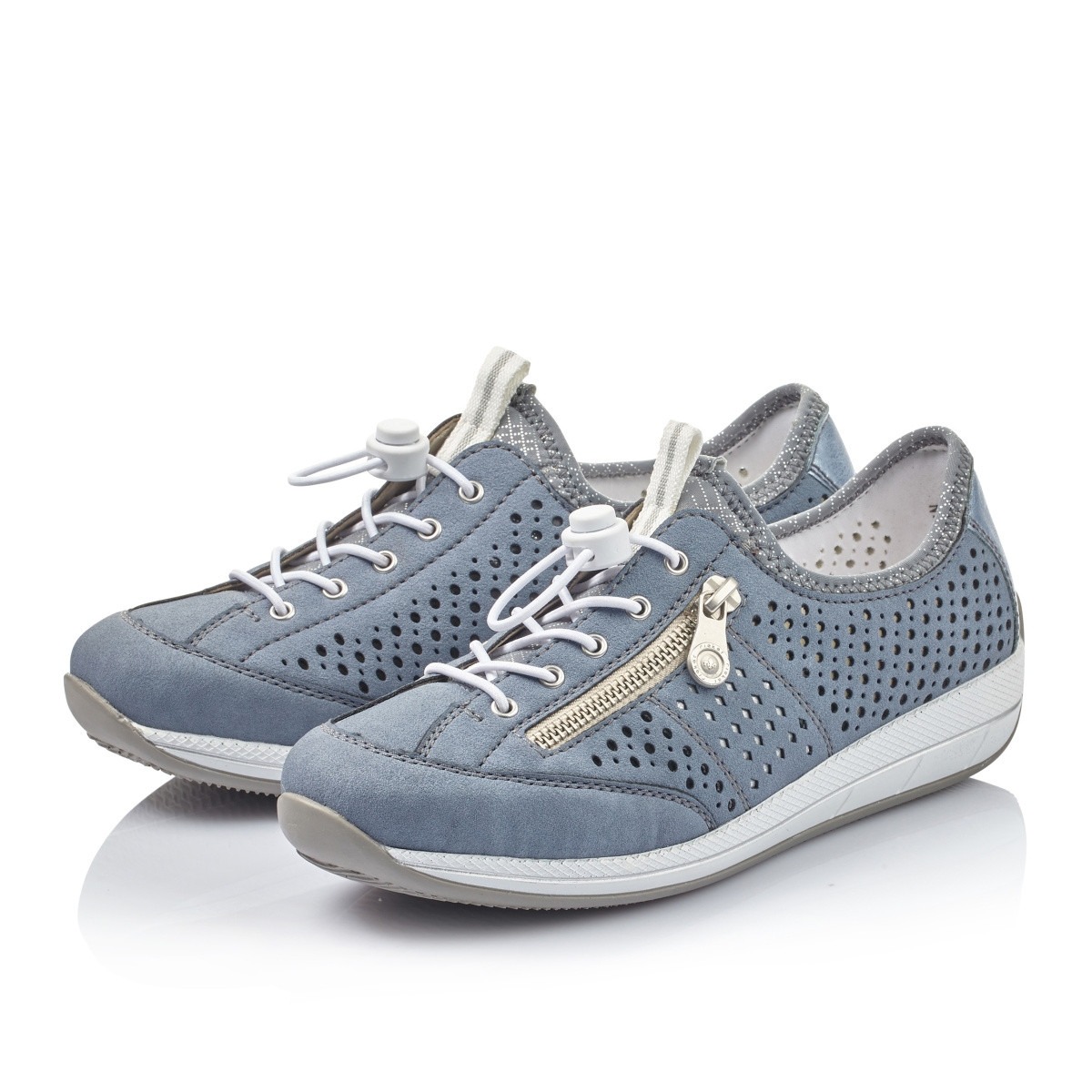 detail Dámské tenisky RIEKER N1165-14 BLAU S0