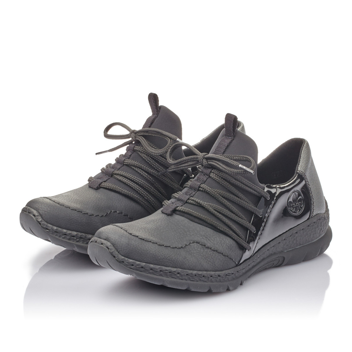 detail Dámské tenisky RIEKER N22K8-00 SCHWARZ S0