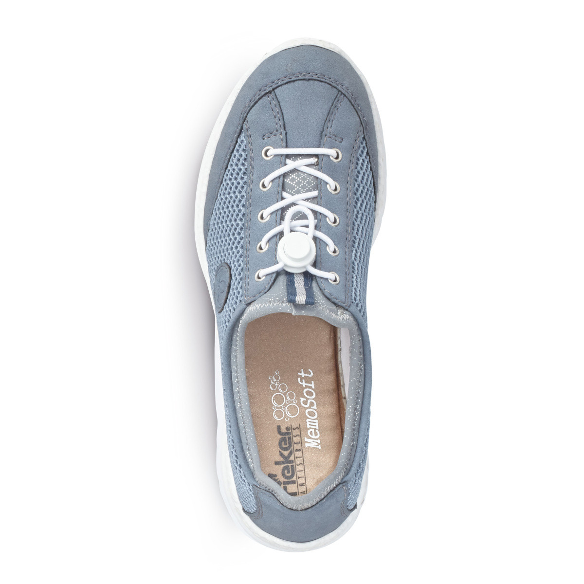 detail Dámské nadměrné tenisky RIEKER N22M6-14 BLAU S0