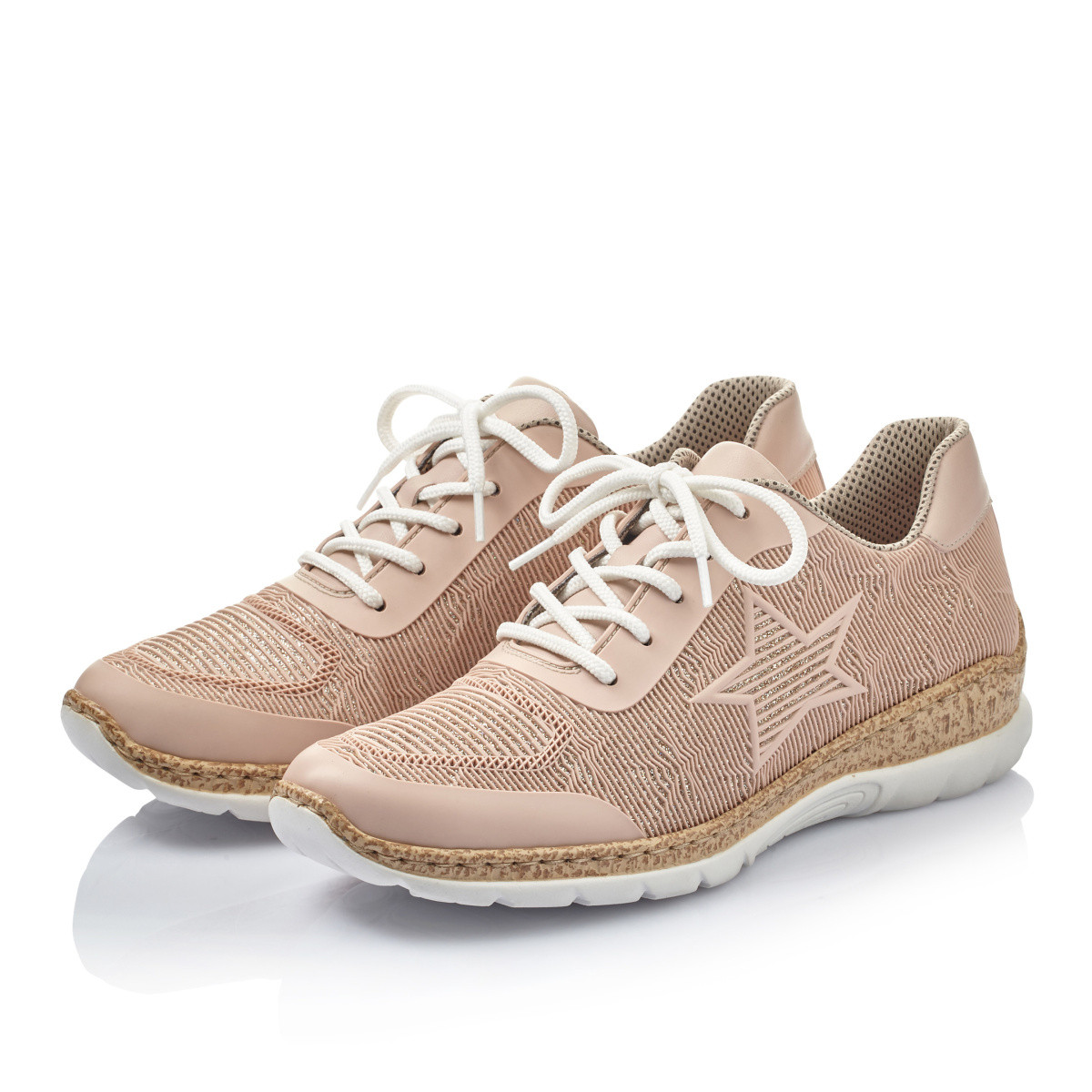 detail Dámské tenisky RIEKER N4203-32 ROSA S0