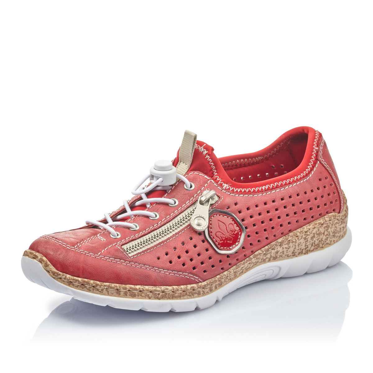 detail Dámské tenisky RIEKER RIE-1018121-S1 červená