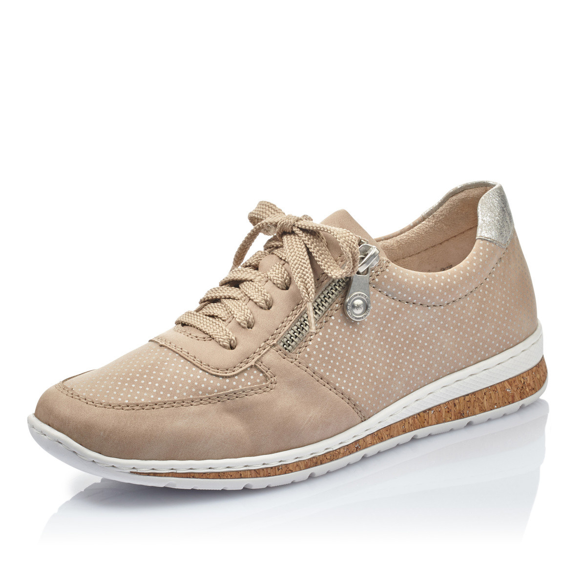 detail Dámské tenisky RIEKER RIE-1018135-S1 béžová