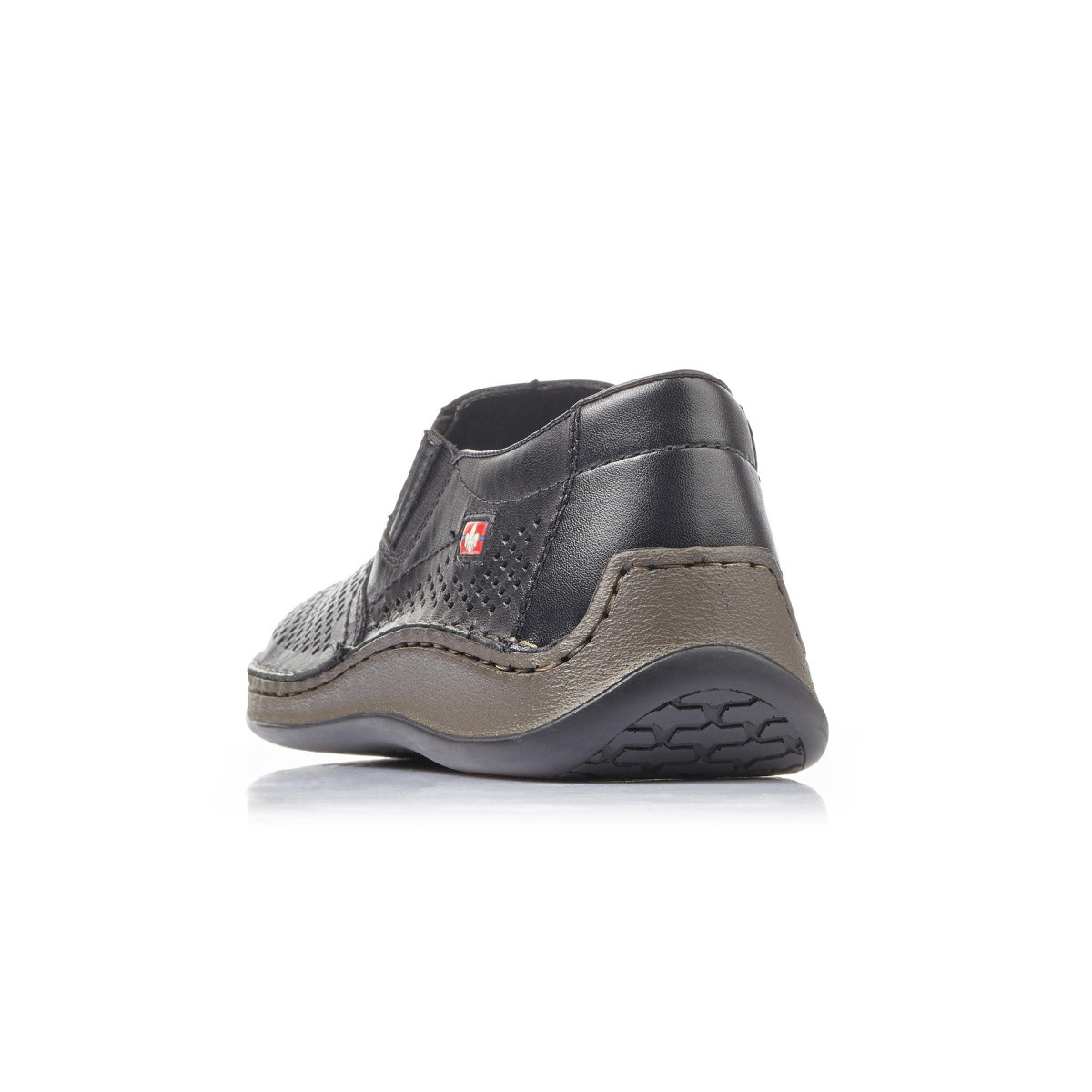 detail Pánské mokasíny RIEKER RIE-1018152-S1 černá