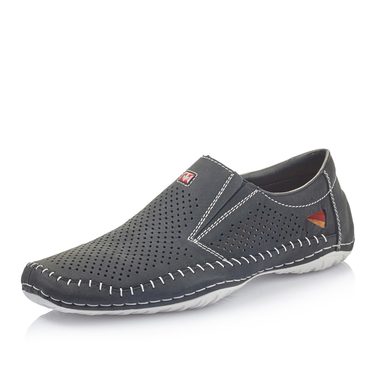 detail Pánské mokasíny RIEKER RIE-1018155-S3 modrá