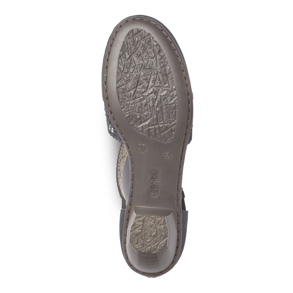 detail Dámské polobotky RIEKER 41750-15 BLAU S0