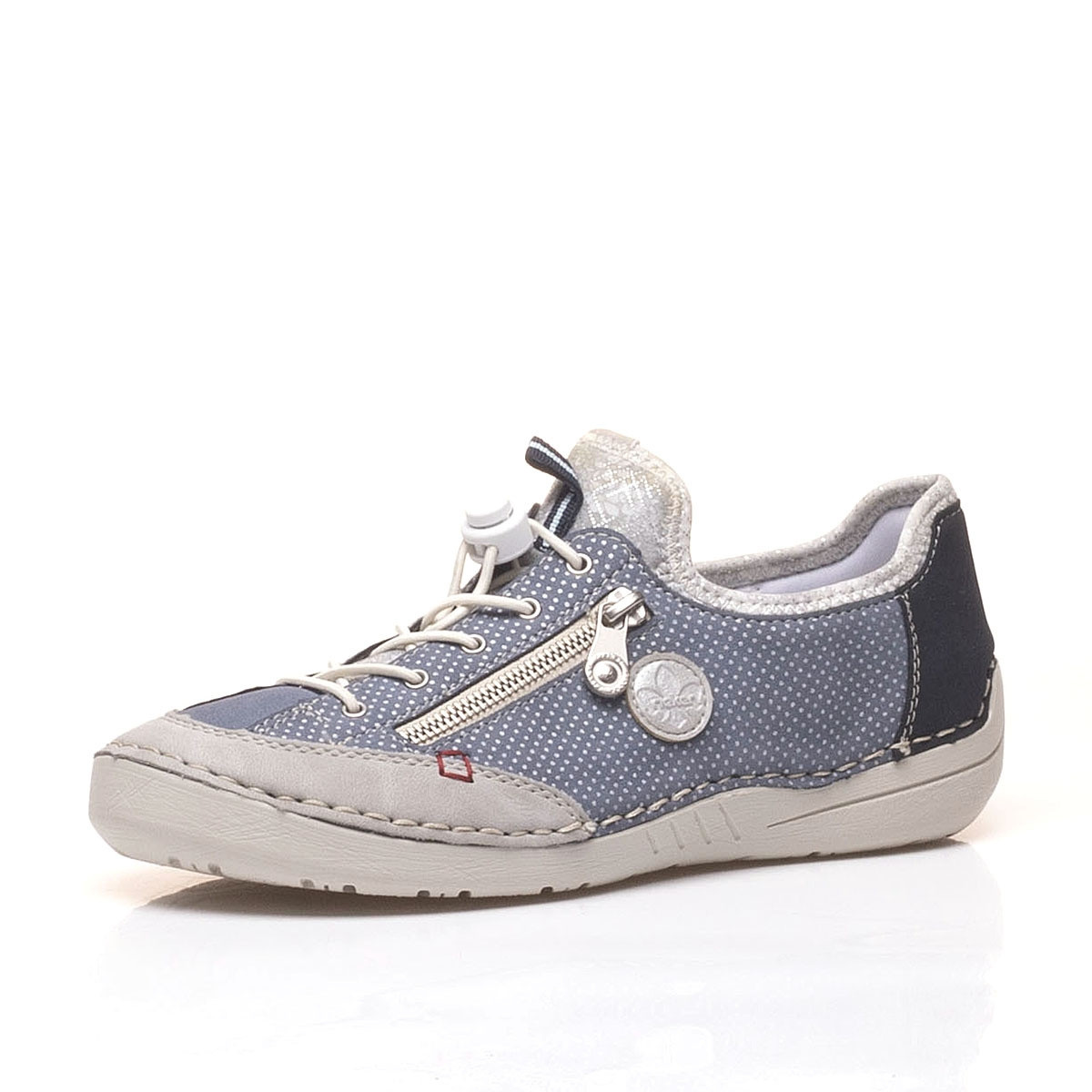 detail Dámské tenisky RIEKER 52563-41 BLAU KOMBI S0