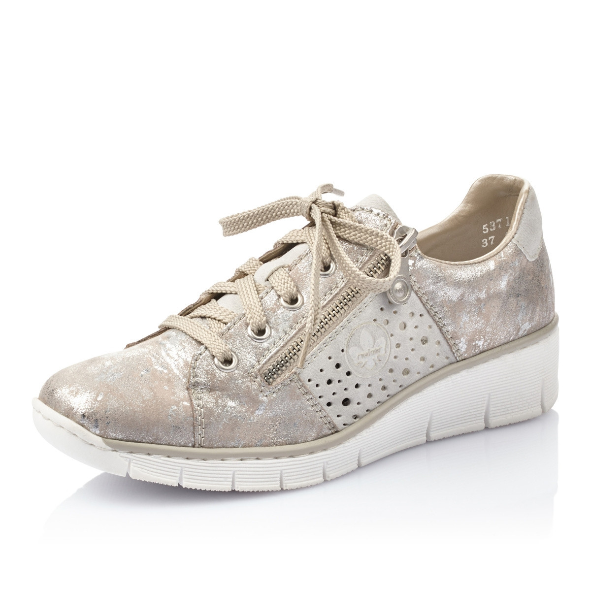 detail Dámské tenisky RIEKER RIE-1018250-S2 stříbrná