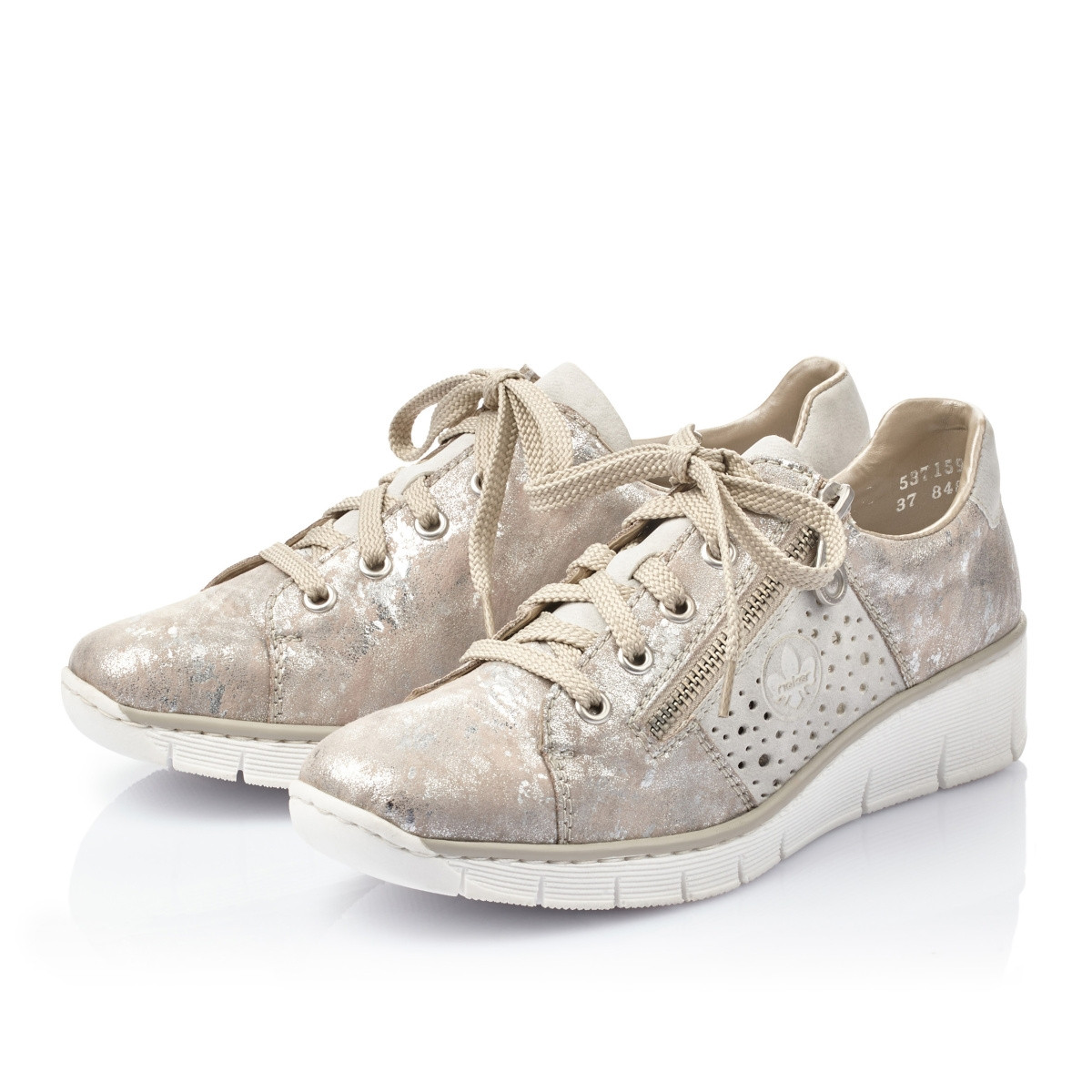 detail Dámské tenisky RIEKER RIE-1018250-S2 stříbrná