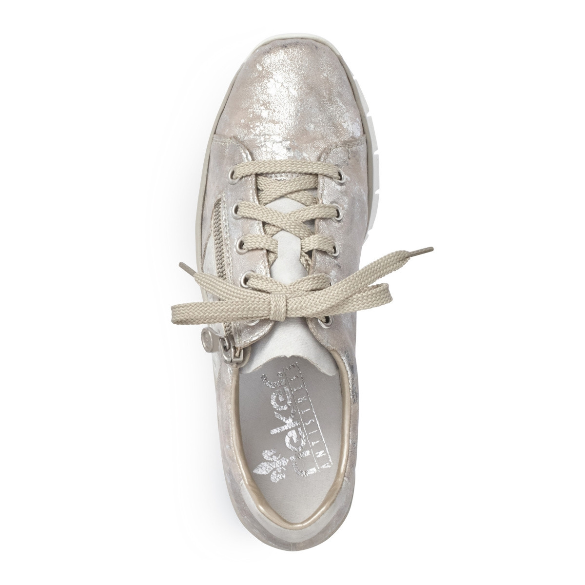 detail Dámské tenisky RIEKER RIE-1018250-S2 stříbrná