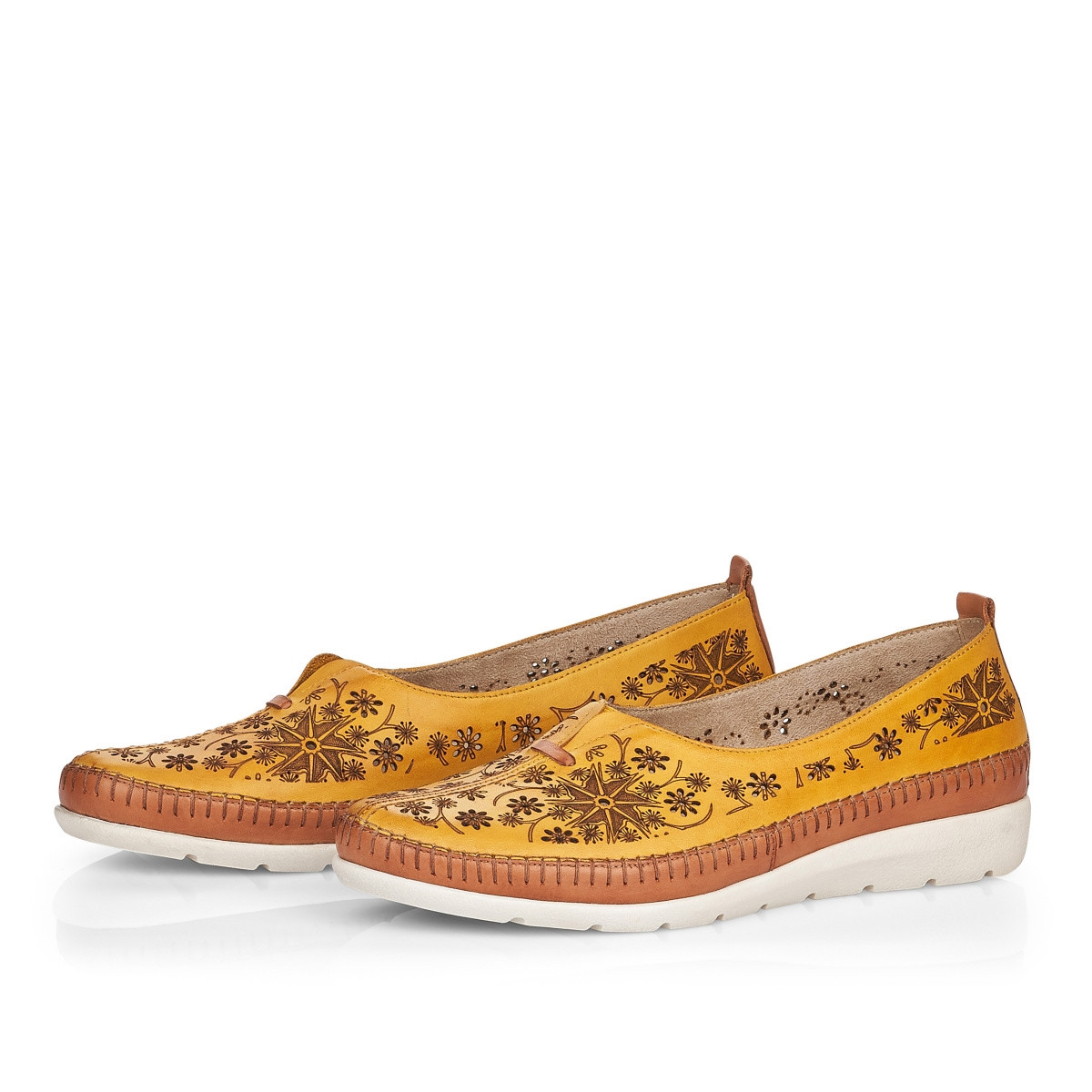 detail Dámské mokasíny REMONTE RIE-1018296-S1 žlutá