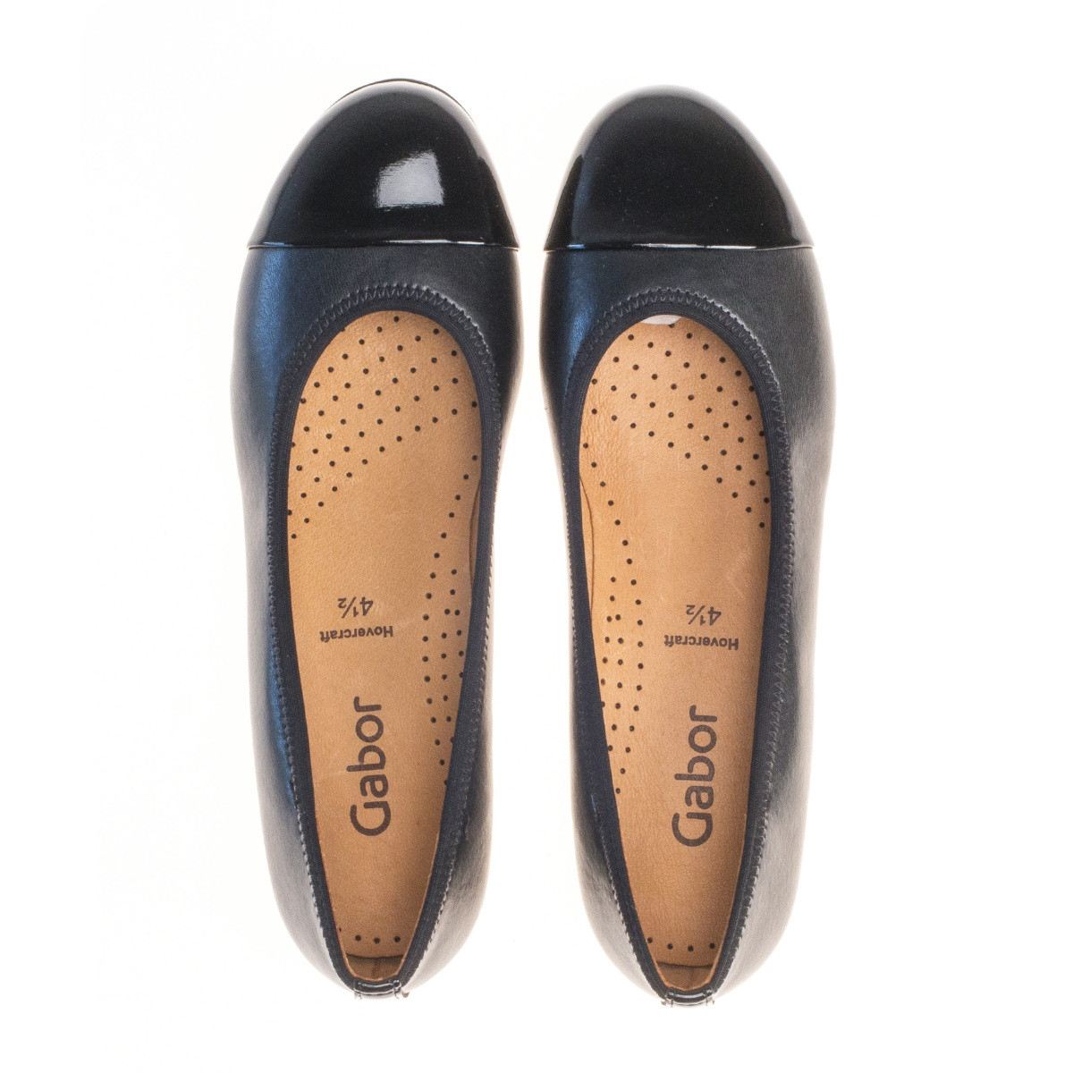 detail Dámské baleríny GABOR 44.161.57 černá W0