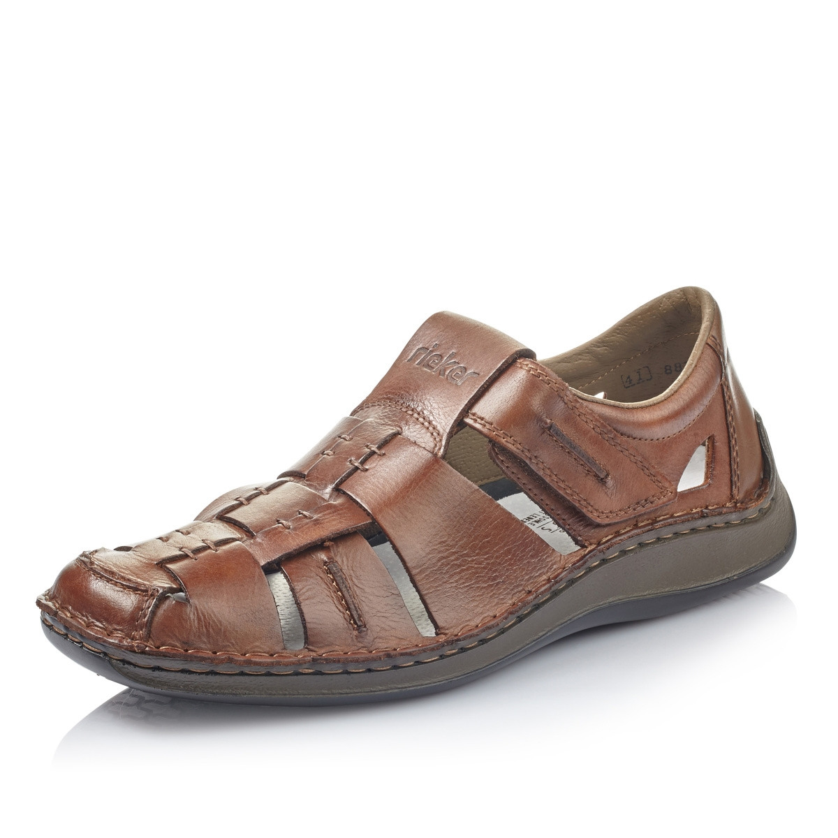 detail Pánské polobotky RIEKER RIE-1018431-S0 hnědá