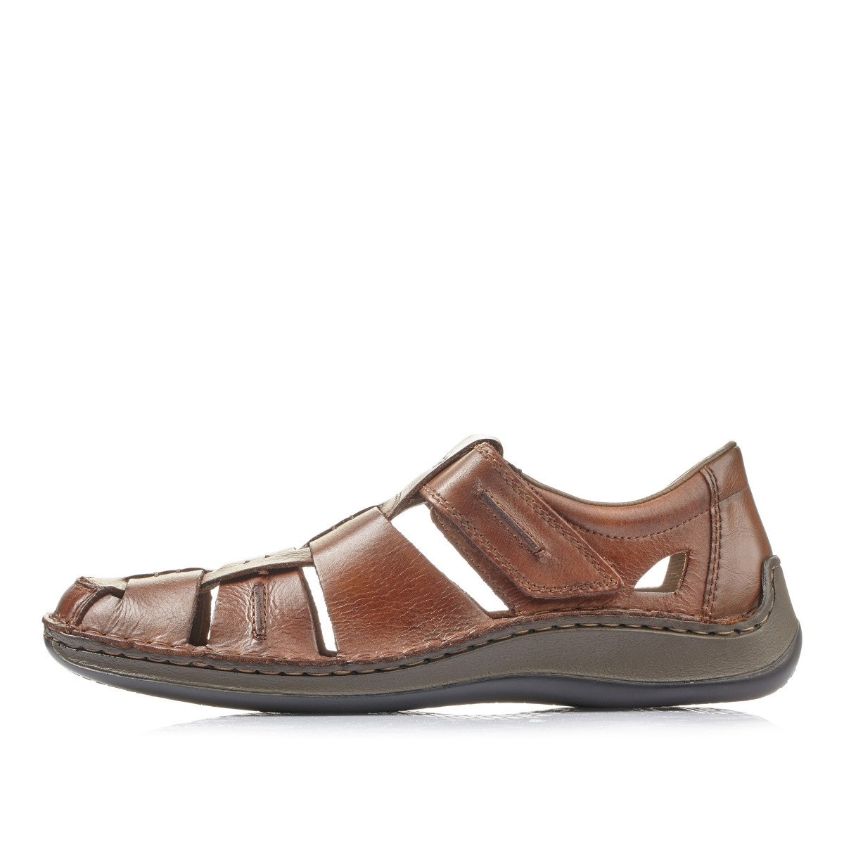 detail Pánské polobotky RIEKER RIE-1018431-S0 hnědá