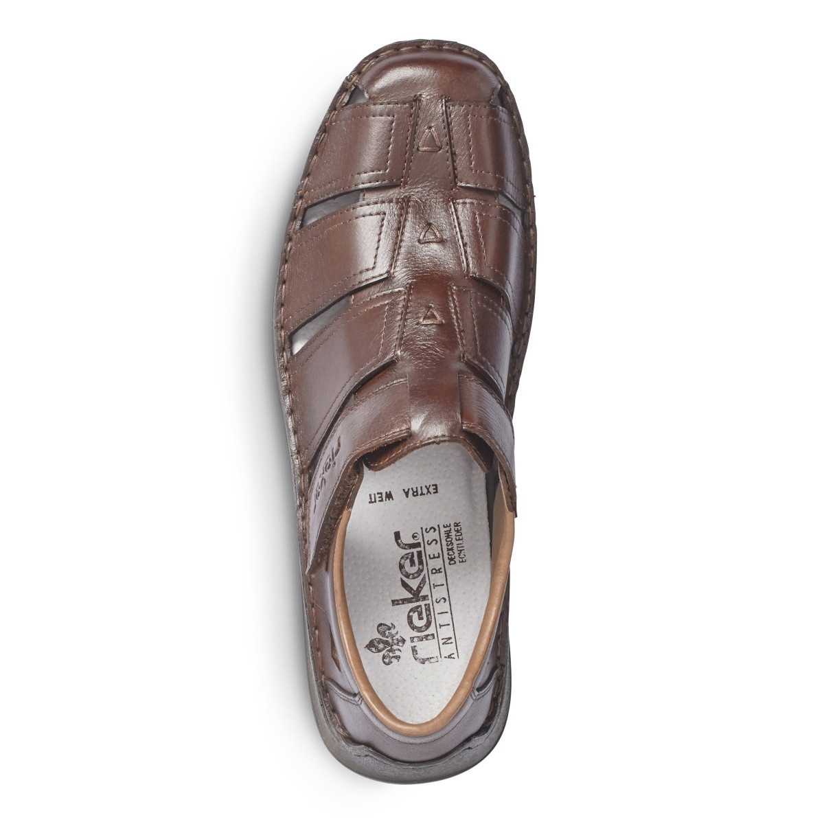 detail Pánské polobotky RIEKER 05282-25 BRAUN S0