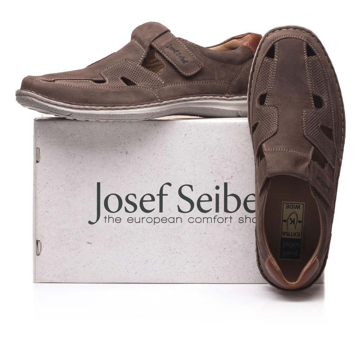 detail Pánské polobotky JOSEF SEIBEL 43635 BRAUN S0
