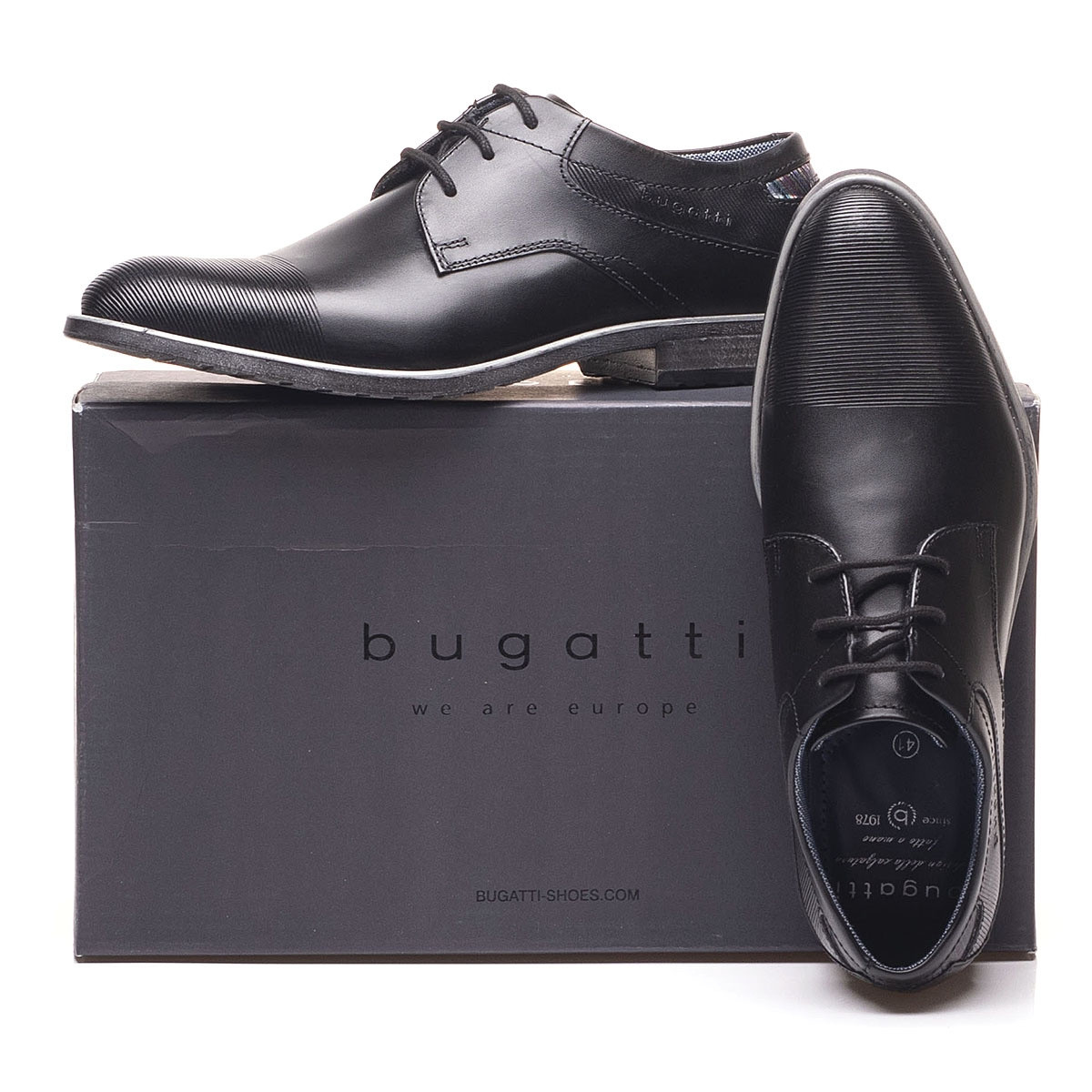 detail Pánské polobotky BUGATTI 312-84203-1000-1000 SCHWARZ S0